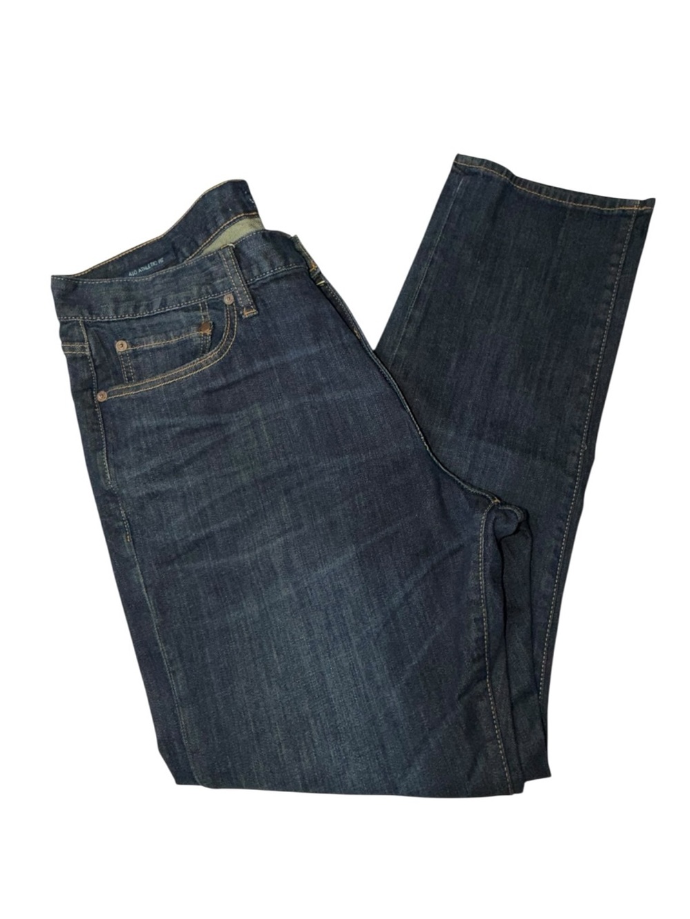 Lucky Brand Dark Indigo Straight Jeans
